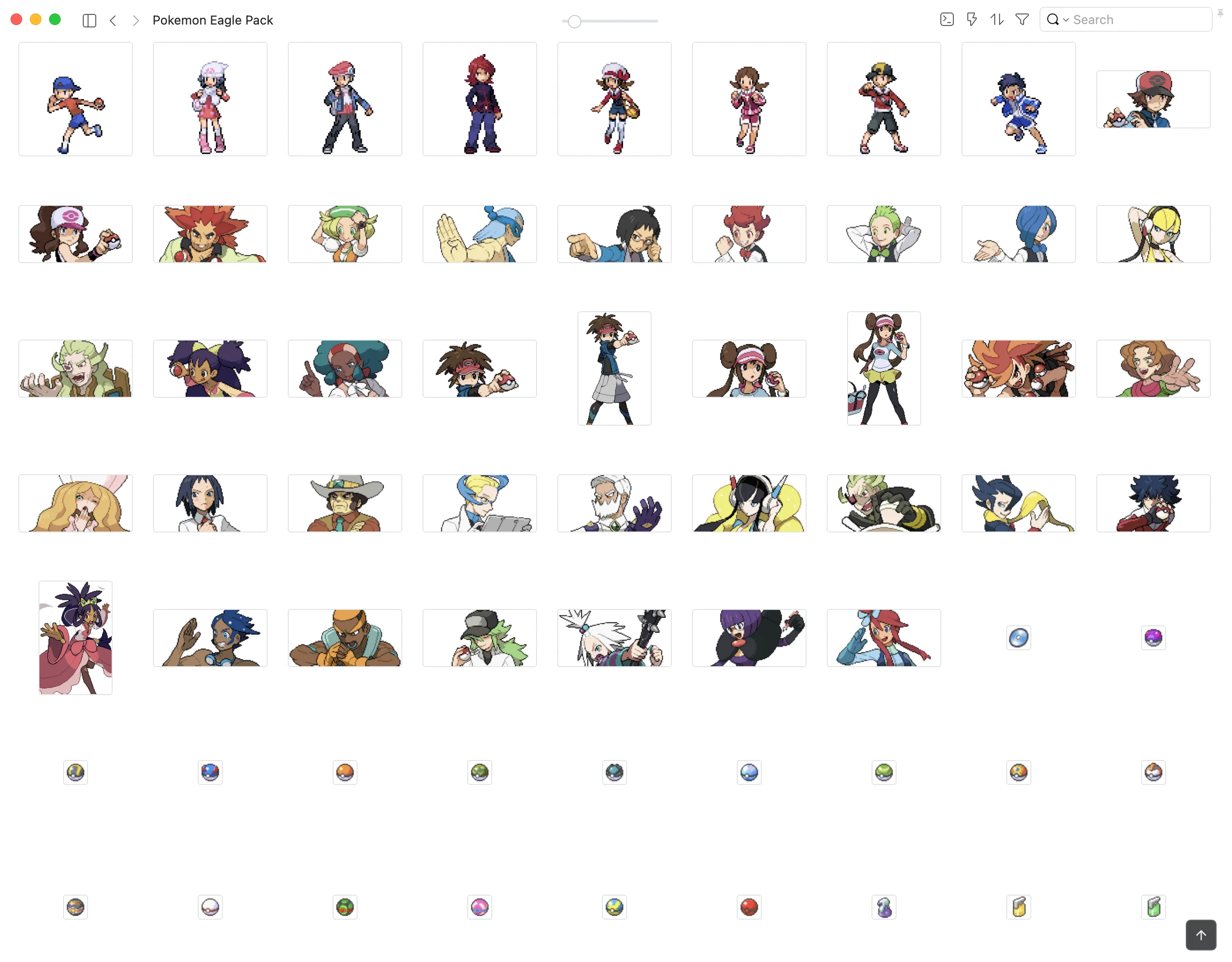 1300 Pokemon Pixel Sprites