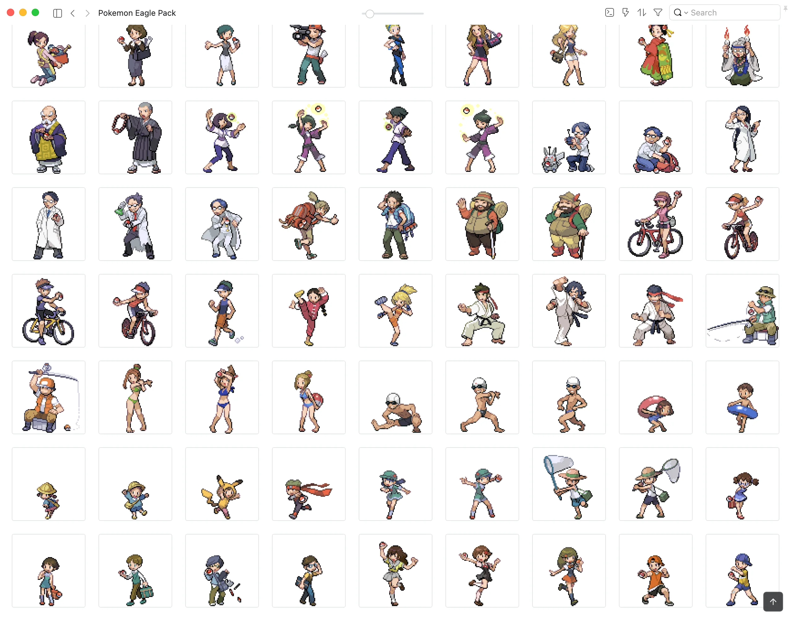 1300 Pokemon Pixel Sprites