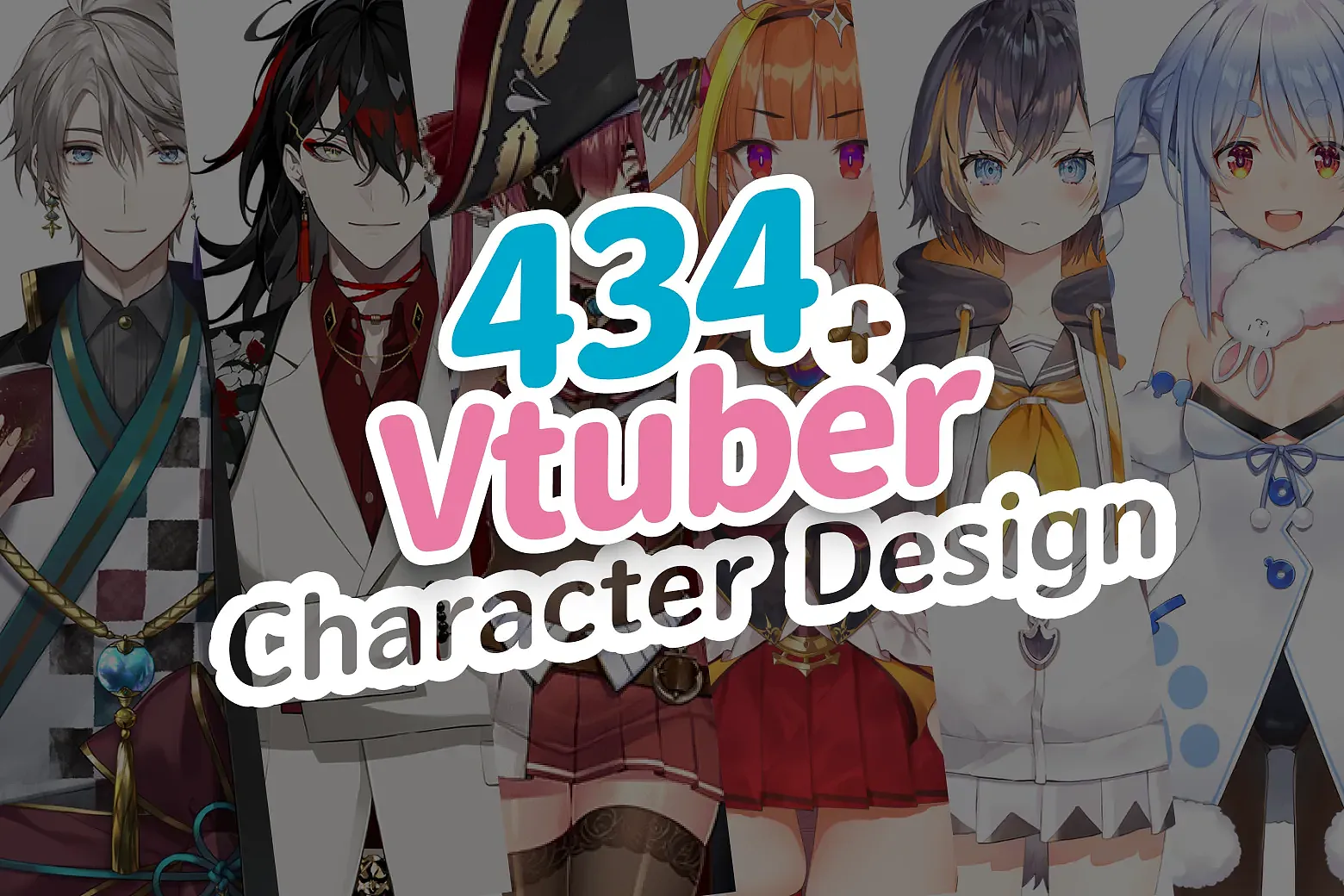 500 Anime character design ideas