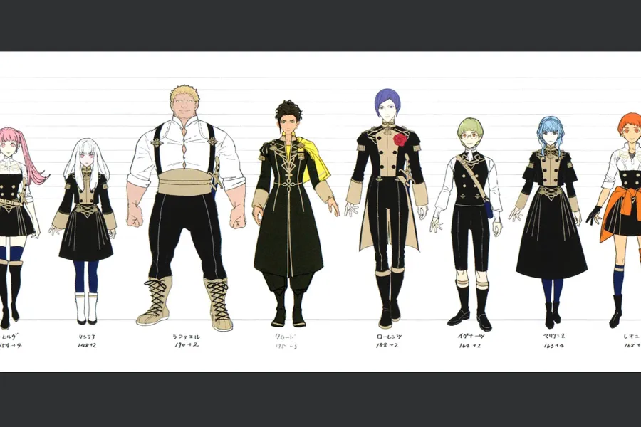 《火焰纹章：风花雪月》概念设定集