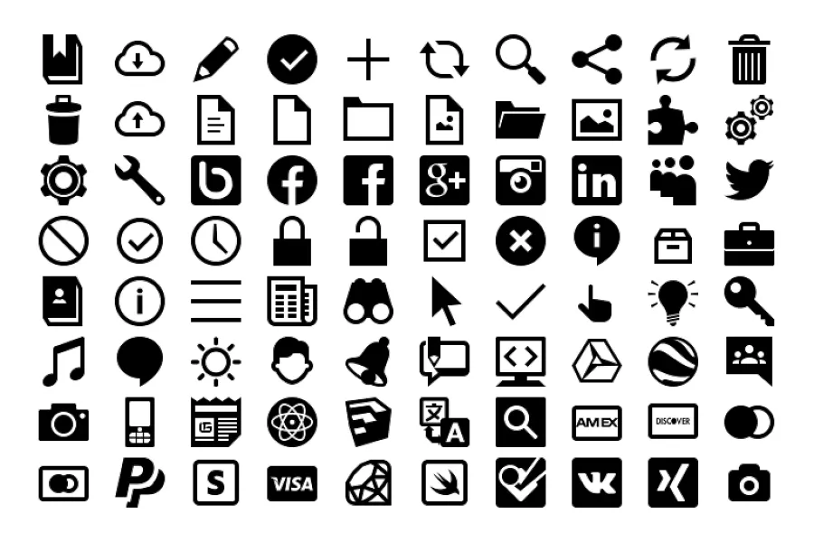 APP 设计必看！132+ 款免费 Android App 图标素材分享！