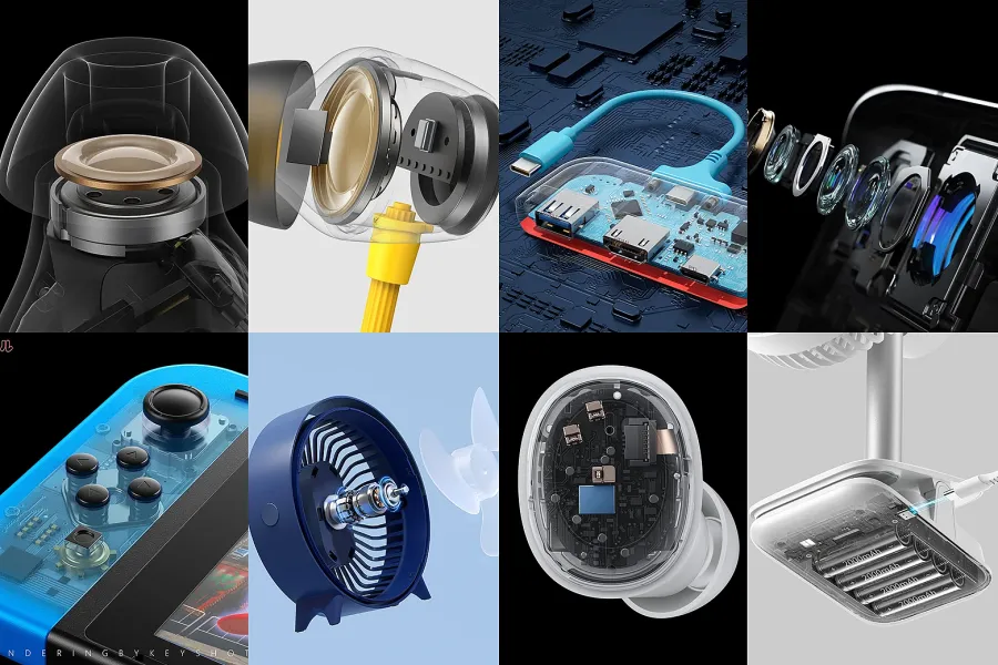 107 个内部结构渲染灵感参考