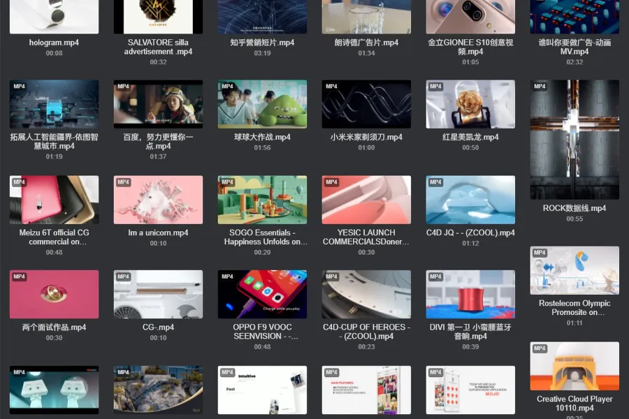 170+广告视频展示