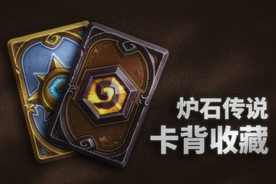 230+ 炉石传说卡背收藏