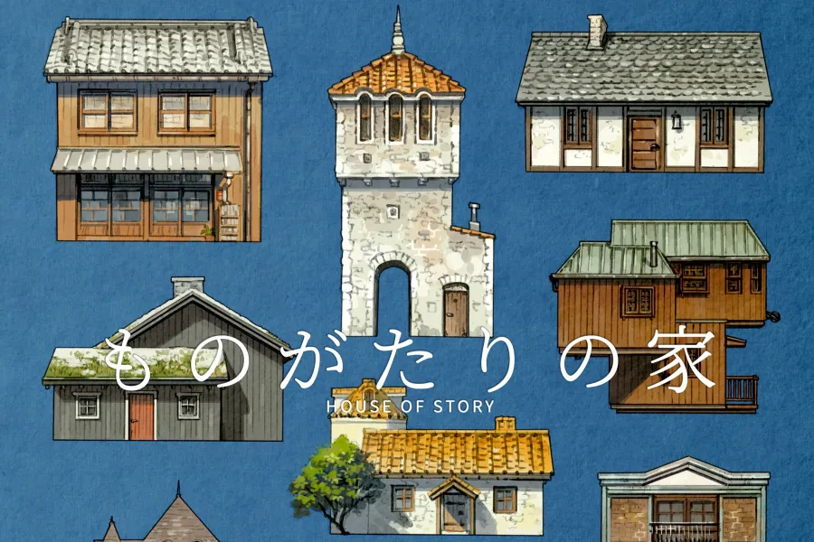 吉田诚治《讲故事的房子》 日语版（全2册）