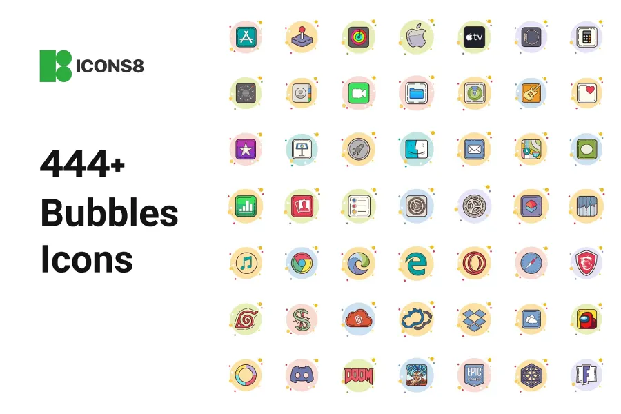 400+ Bubbles Icons to Create a Fun & Engaging Design