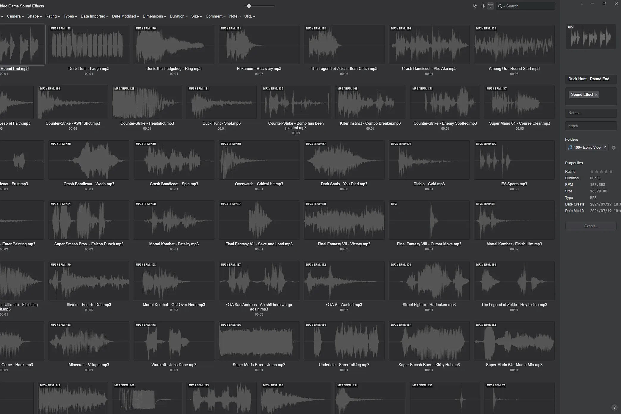 Sounds Resource 100+ Iconic Video Game Sound Effects | Eagle Community