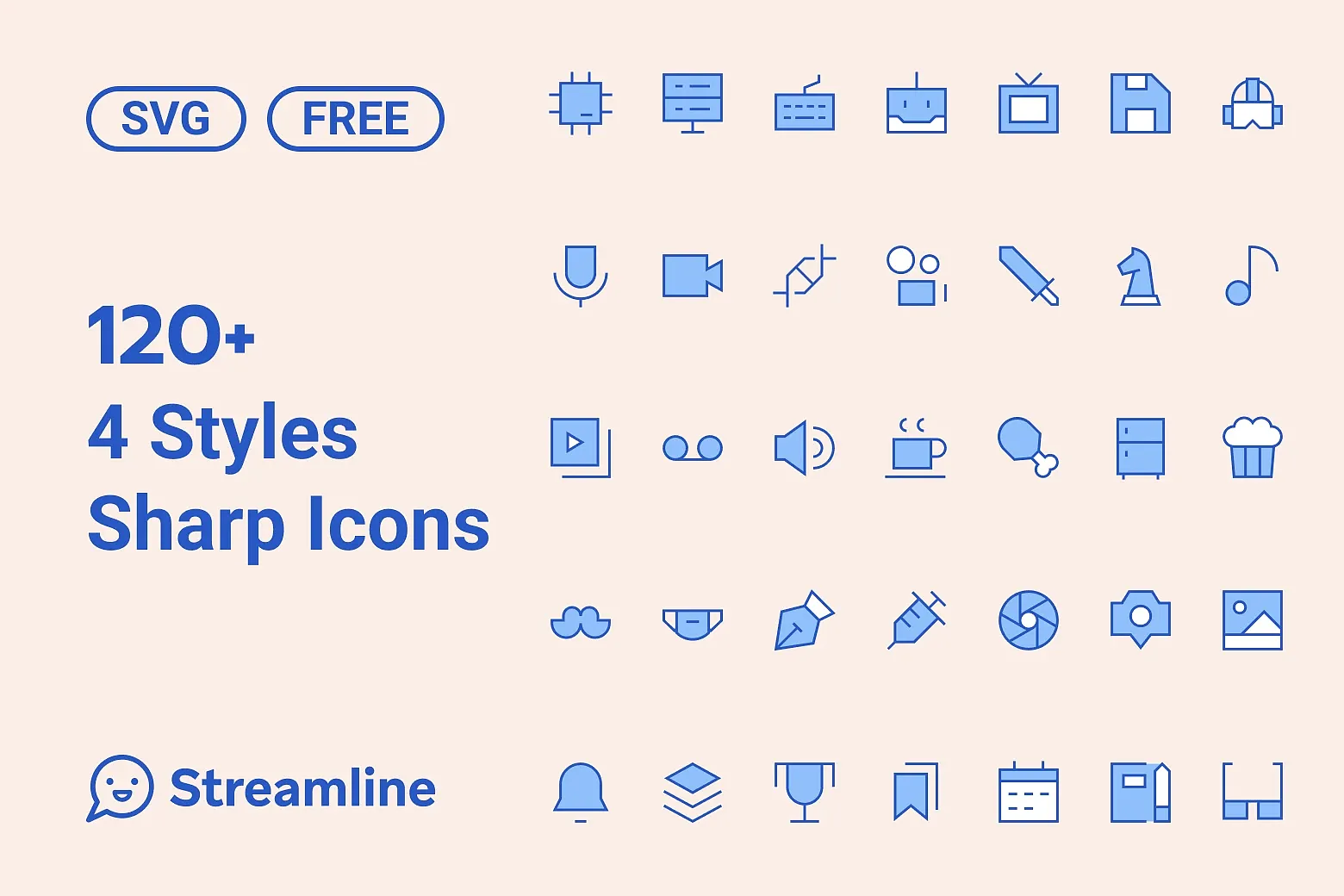 Designers' Dream: 100+ Sharp Icons Absolutely Free to Use