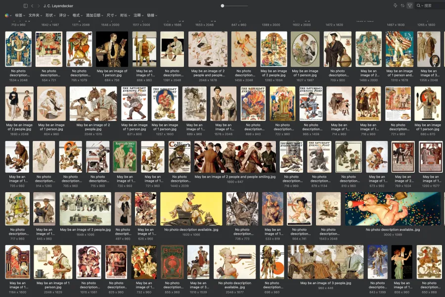 500+ J. C. Leyendecker 插画作品包