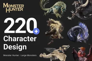 220+ Monster Hunter Character Design