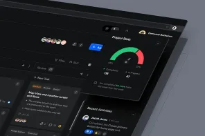 自制 Figma 模板 - 仪表板