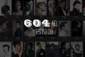 600+ 明星艺人型男脸绘画参考