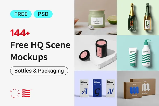 Impress Your Clients with Realistic Packaging Mockups