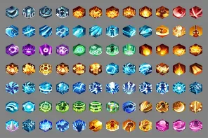 1616 款游戏技能图标