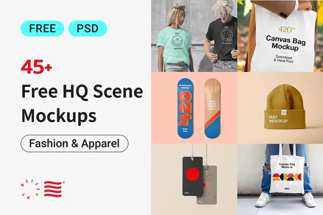 Bring Your Fashion Ideas to Life with 40+ Clothes Mockups