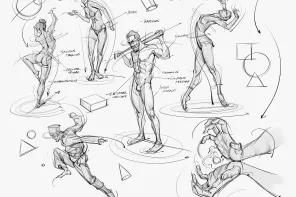 1230+ 角色设计草稿线稿灵感