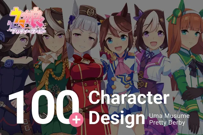 Collecting Anime Beauty: 100+ Pretty Derby Character Design