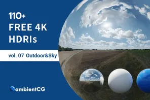 Get 100+ Jaw-Dropping Sky & Outdoor HDRIs for Free