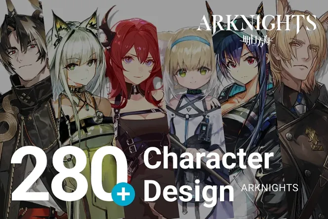 Epic Showcase: 280+ Arknights Character Designs in Detail