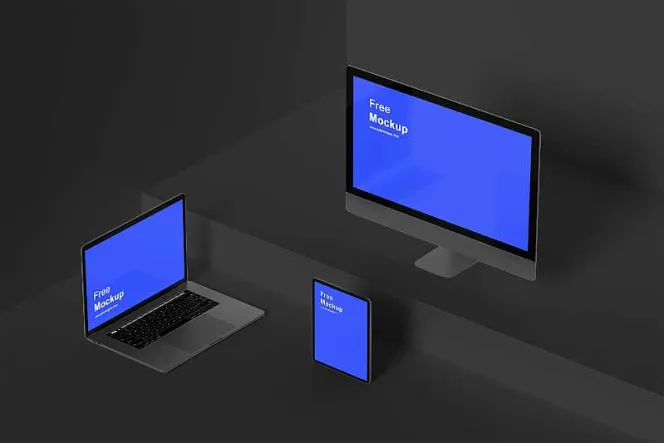 Isometric Macs Mockups