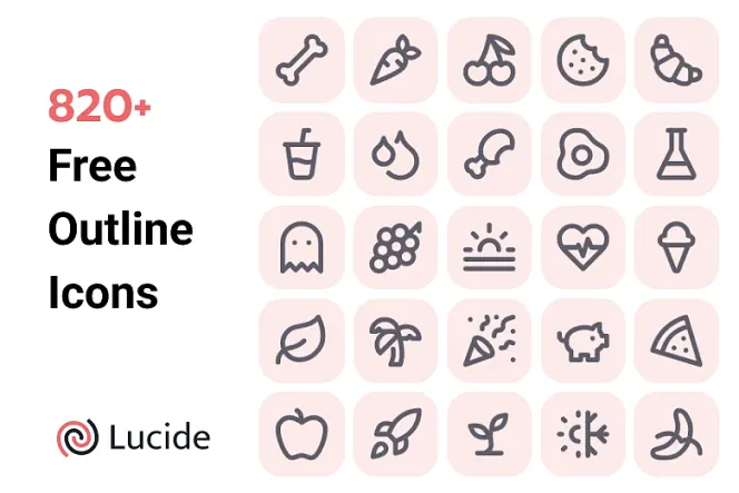 Premium Open Source Lucide Icons for the Best Web Design