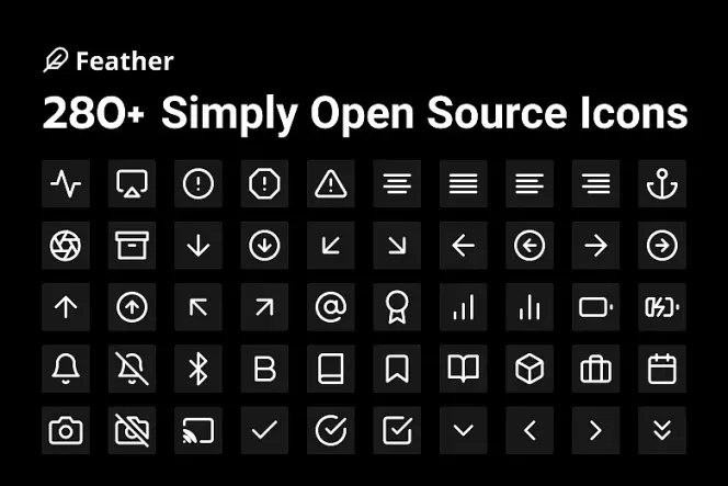 Boost Your Visibility with Captivating Feather Icons