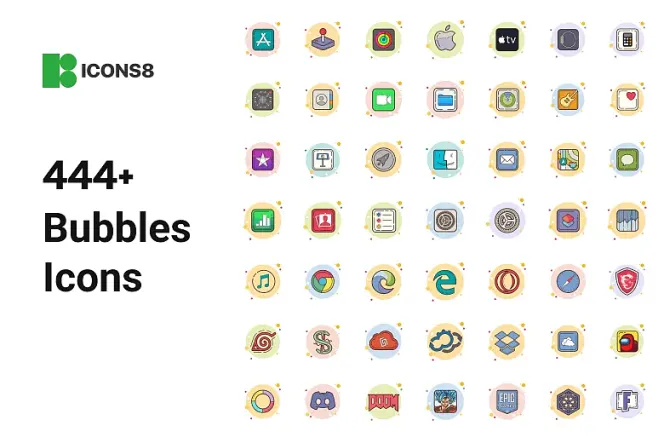 400+ Bubbles Icons to Create a Fun & Engaging Design
