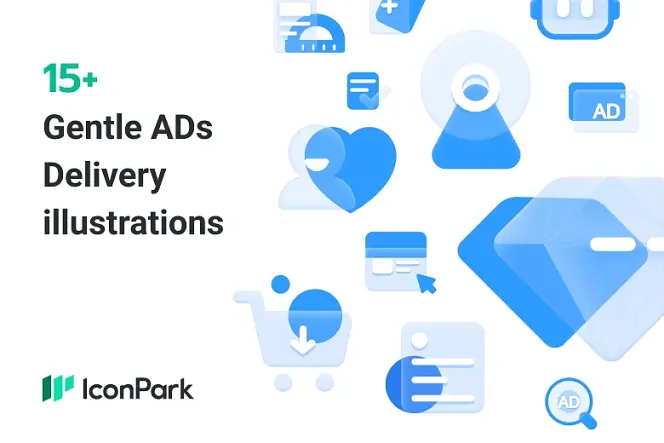 Get Noticed with 15+ Free Soft Color Advertising Illustrations