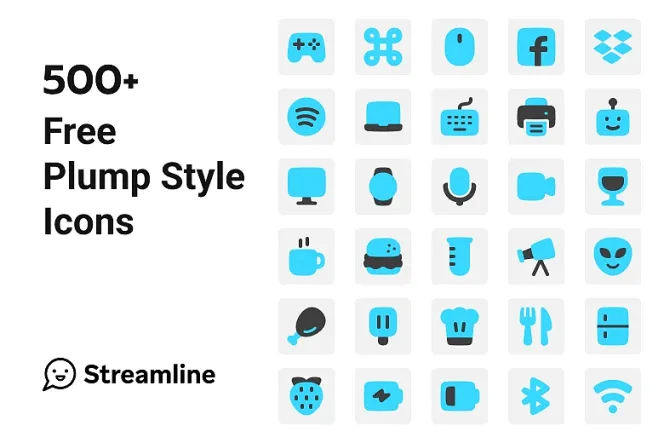 Enhance Your Online Presence with 500+ Plump Style Icons