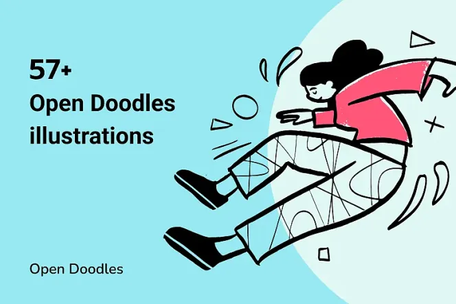 Add Creativity to Your Designs with Open Doodles Illustration!