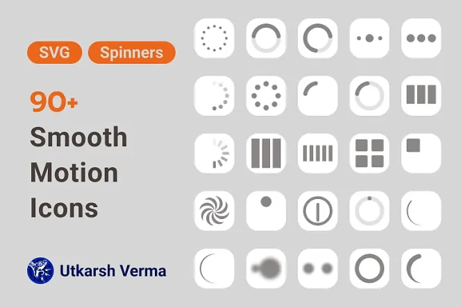 Get Animated: 90+ Free Spinner Icons to Spin Your Web Designs
