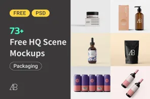 Free Mockups Galore: Elevate Your Packaging Designs!