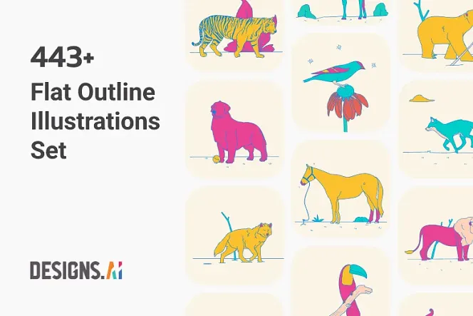 Daily Life Illustrations: Perfect for Social Media and More